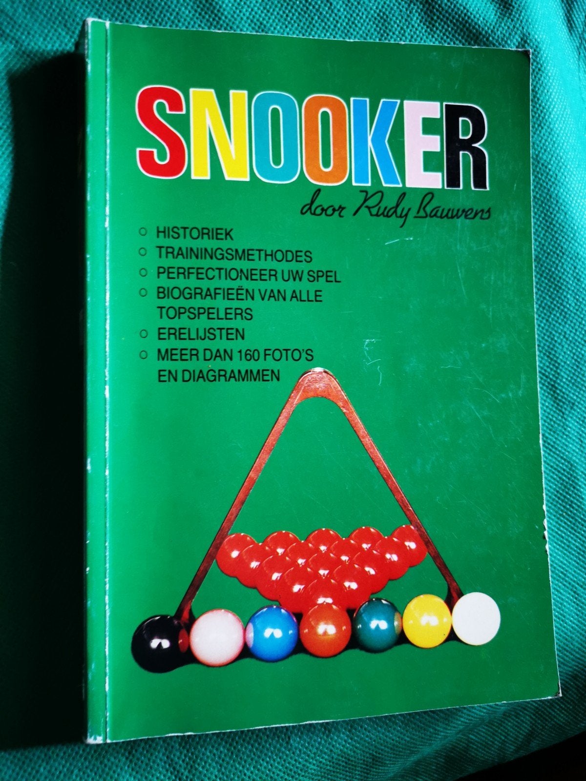Snooker door Rudi Bouwens, leerboek, Sport en Fitness, Ophalen of Verzenden, Gebruikt, Snookertafel