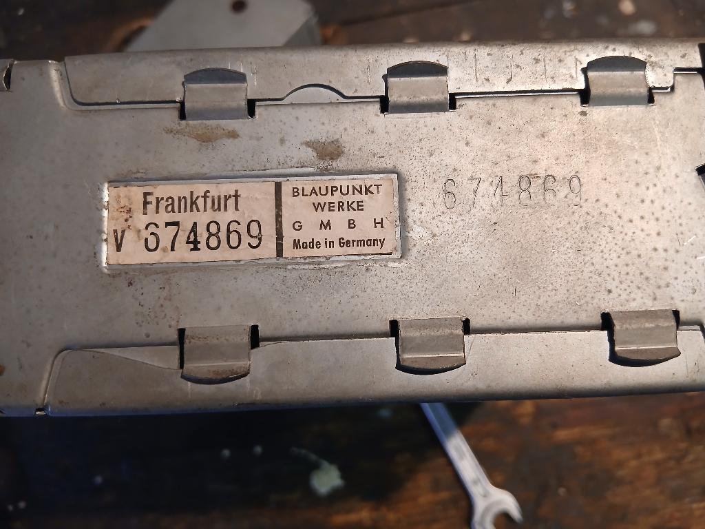 Autoradio Blauwpunkt, Autos : Divers, Autoradios, Enlèvement, Utilisé