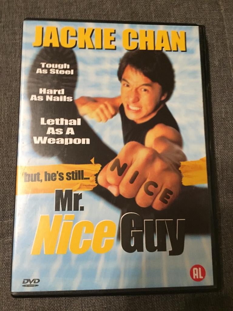 Dvd film Jackie Chan Mr Nice Guy, Alle leeftijden, Ophalen of Verzenden, Zo goed als nieuw, Martial Arts