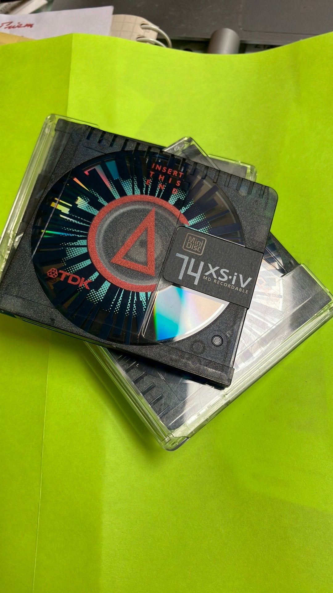 MiniDisc - 10x TDK Xs-iV 42€ (m/ 2 Girotondo) - VERZENDEN, Verzenden, Minidisc-recorder
