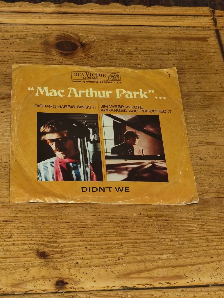 Single van Richard Harris, CD & DVD, Vinyles Singles, Enlèvement ou Envoi, 7 inch, Utilisé, Pop