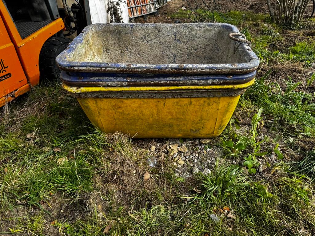 mortelkuip 200 liter, Enlèvement, Comme neuf