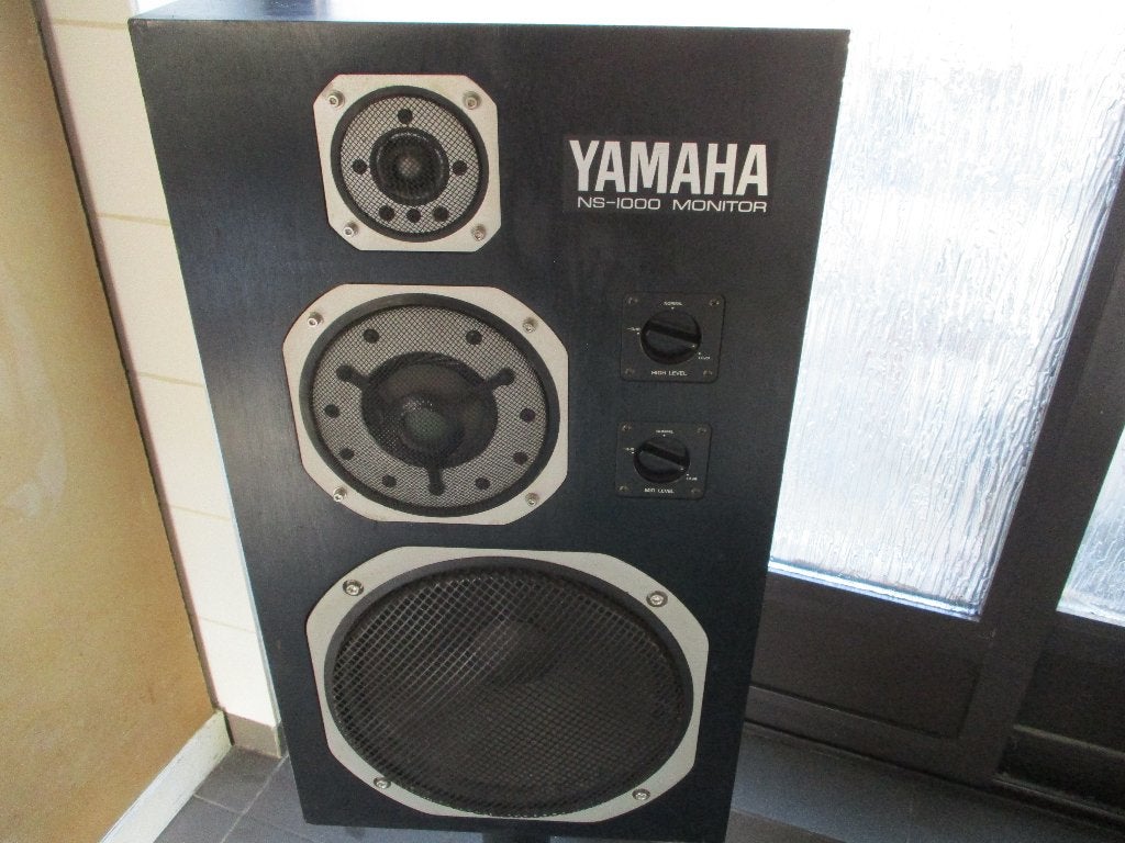 YAMAHA NS 1000 M LUIDSPREKERS., Autres marques, Moins de 60 watts, Enlèvement, Utilisé