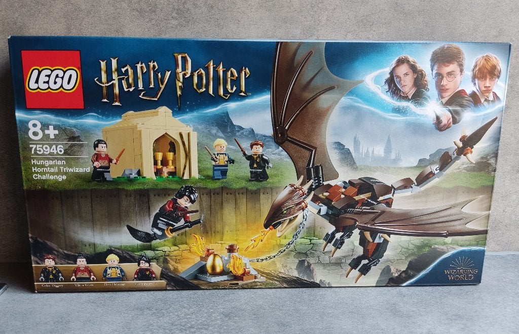 lego harry potter 75946 hongaarse hoornstaart toverschool, Lego, Ophalen of Verzenden, Complete set, Harry Potter