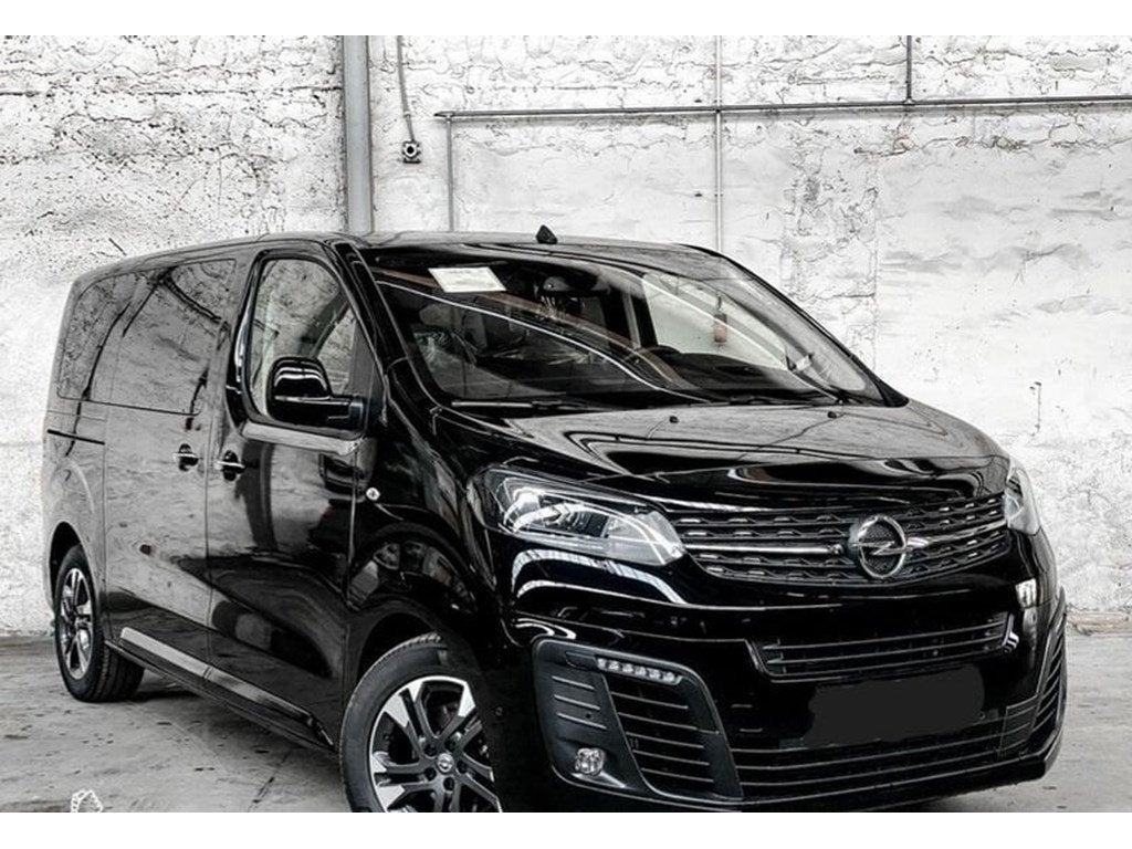 Opel Zafira Life 75 kWh e-Business Elegance L2H1, Auto's, Monovolume, 136 pk, Zwart, Zafira