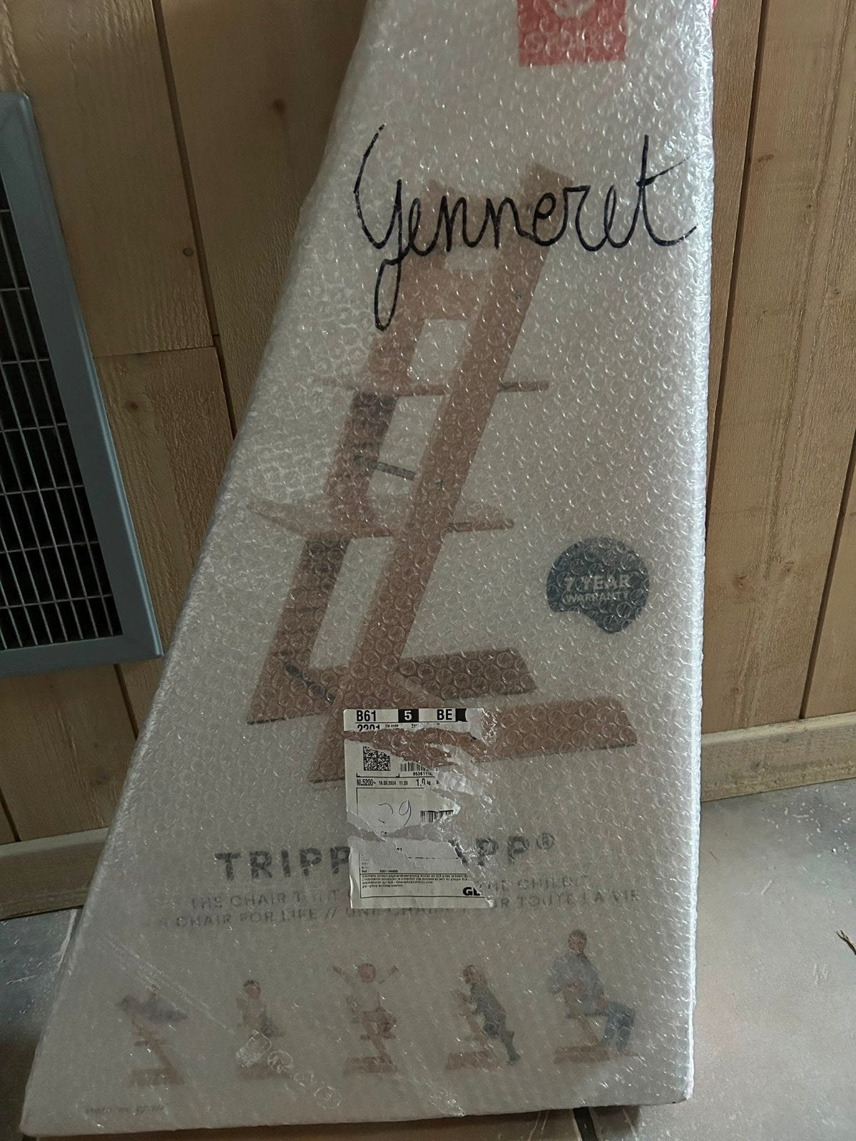 tripp trapp stokke met babyset ongebruikt, Kinderen en Baby's, Kinderstoelen, Ophalen
