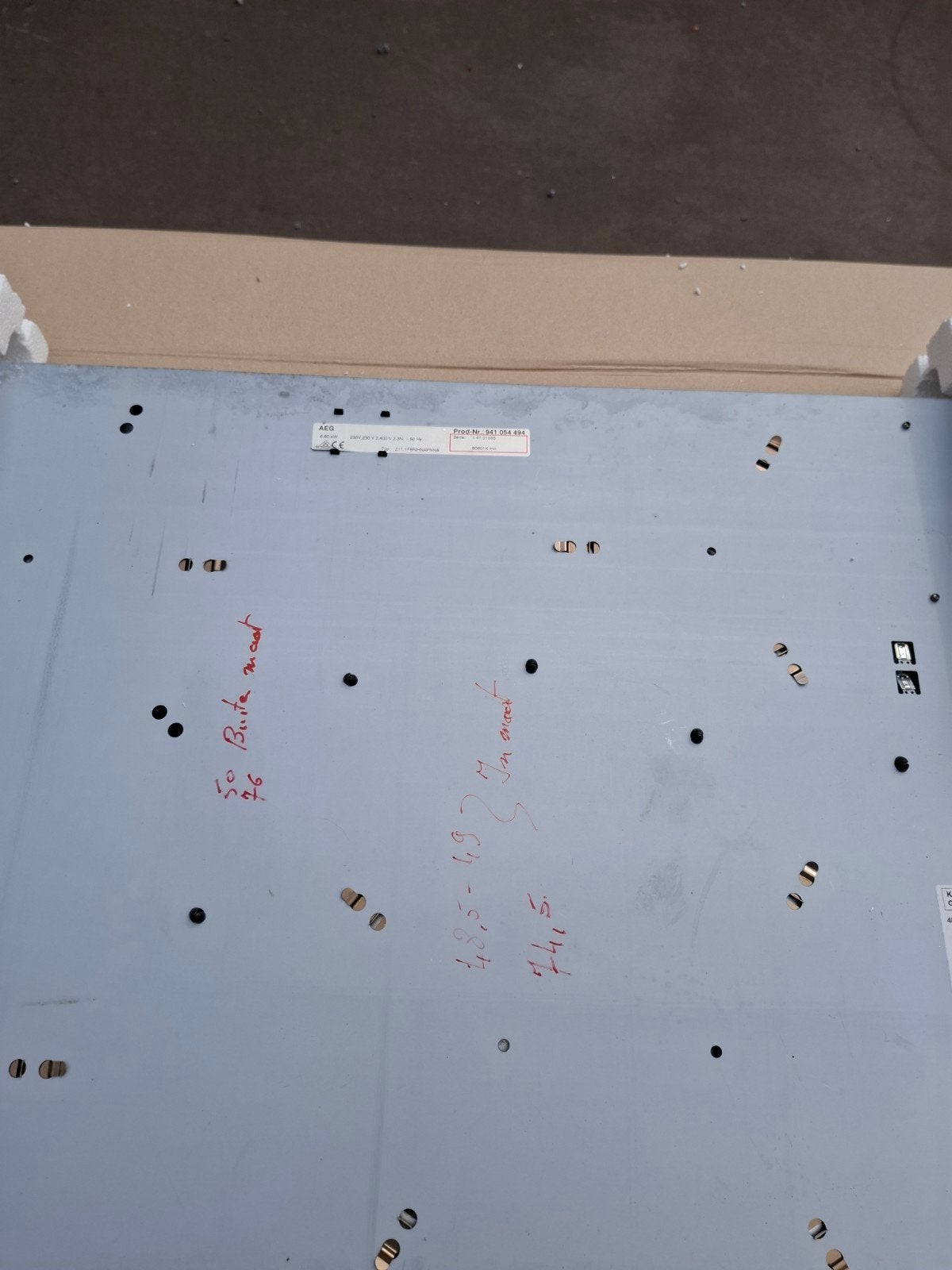 kookplaat, Elektronische apparatuur, Ophalen, Gebruikt