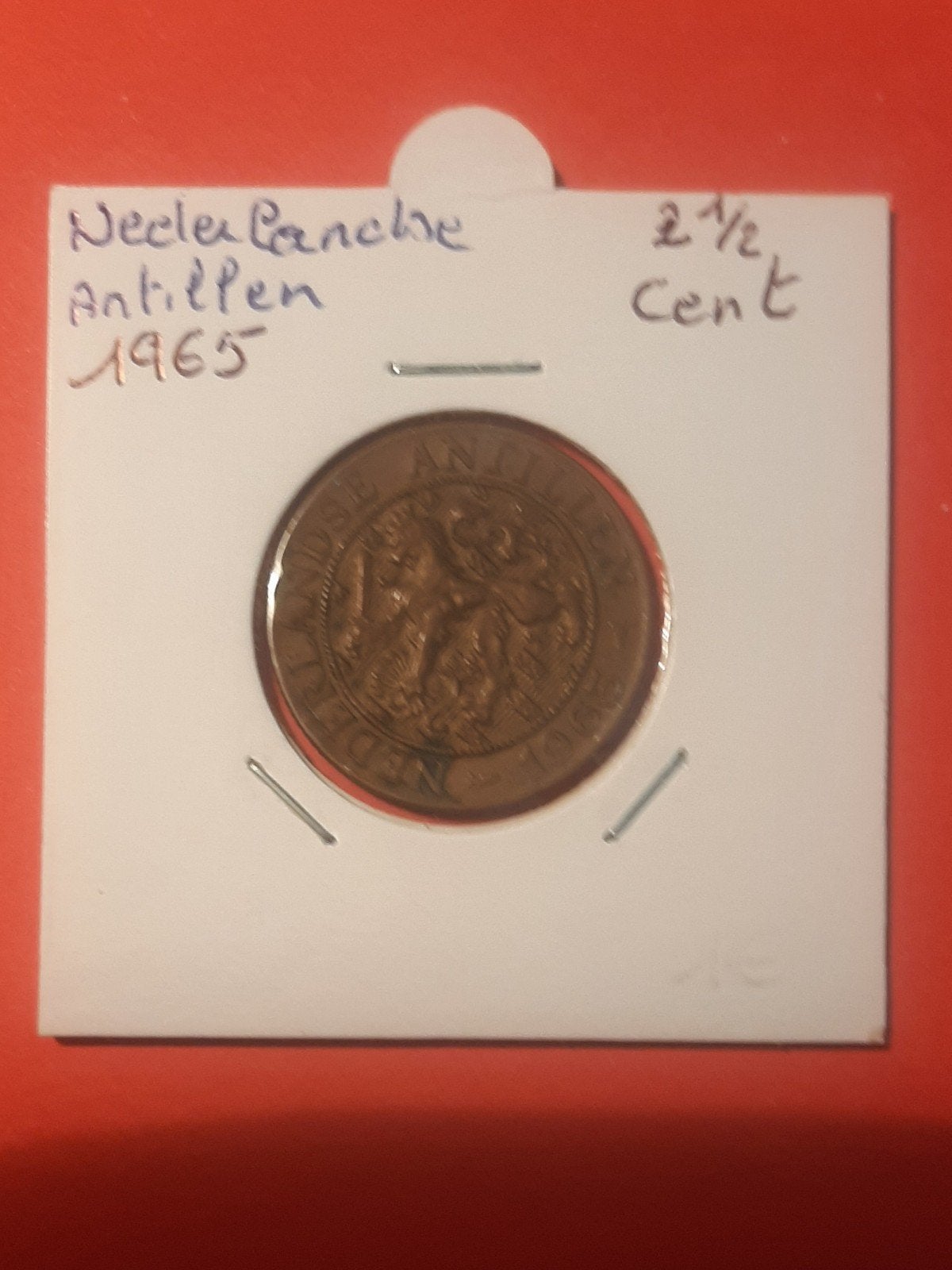Nederlandse Antillen - 2,5 cent 1965

zie foto's

verzendkos, Verzenden