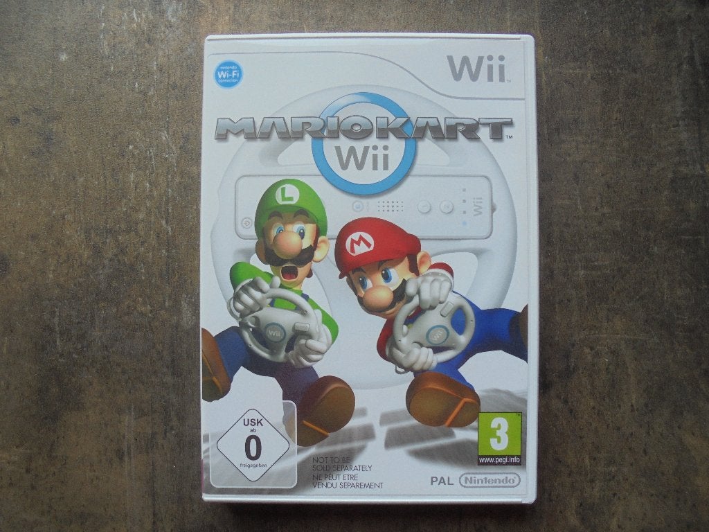 MarioKart Wii voor Wii (zie foto's), Games en Spelcomputers, Games | Nintendo Wii, Gebruikt, Racen en Vliegen, Ophalen of Verzenden