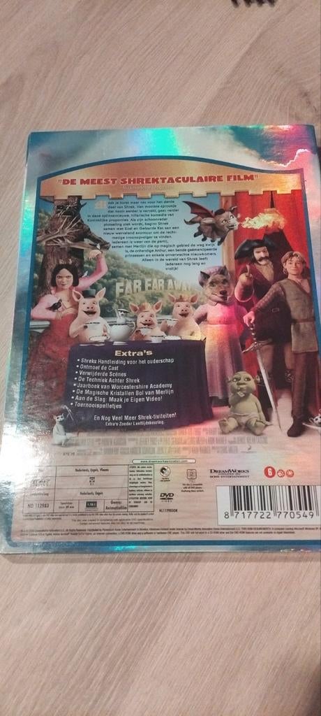 Dvd shrek de derde, Enlèvement