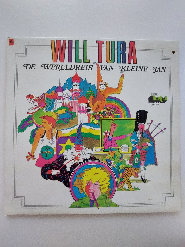 Will Tura - De Wereldreis Van Kleine Jan (1974-Klaphoes), Cd's en Dvd's, Ophalen of Verzenden