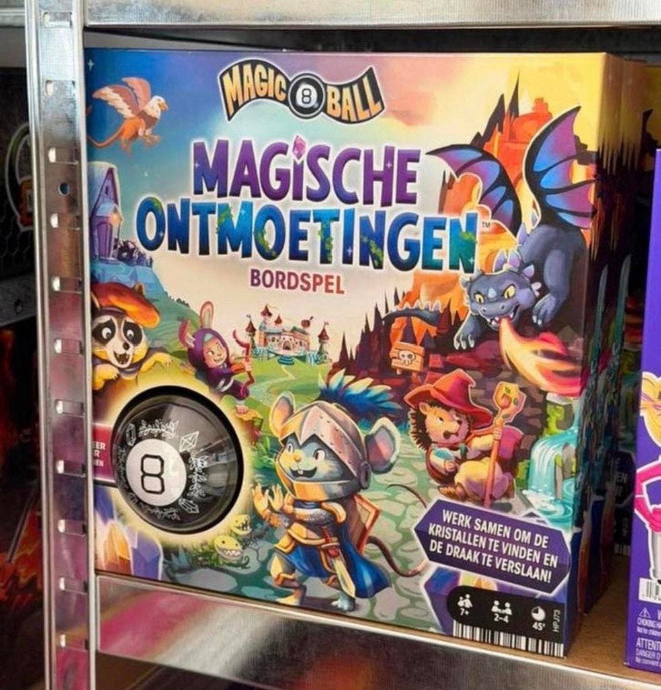 Jeu de plateau Mattel Games Magic-8-Ball Magical Encounters, Enlèvement ou Envoi, Neuf