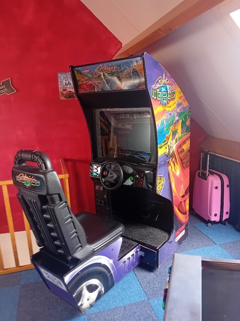 Cruis'n world arcade kast, Verzamelen, Ophalen, Gebruikt