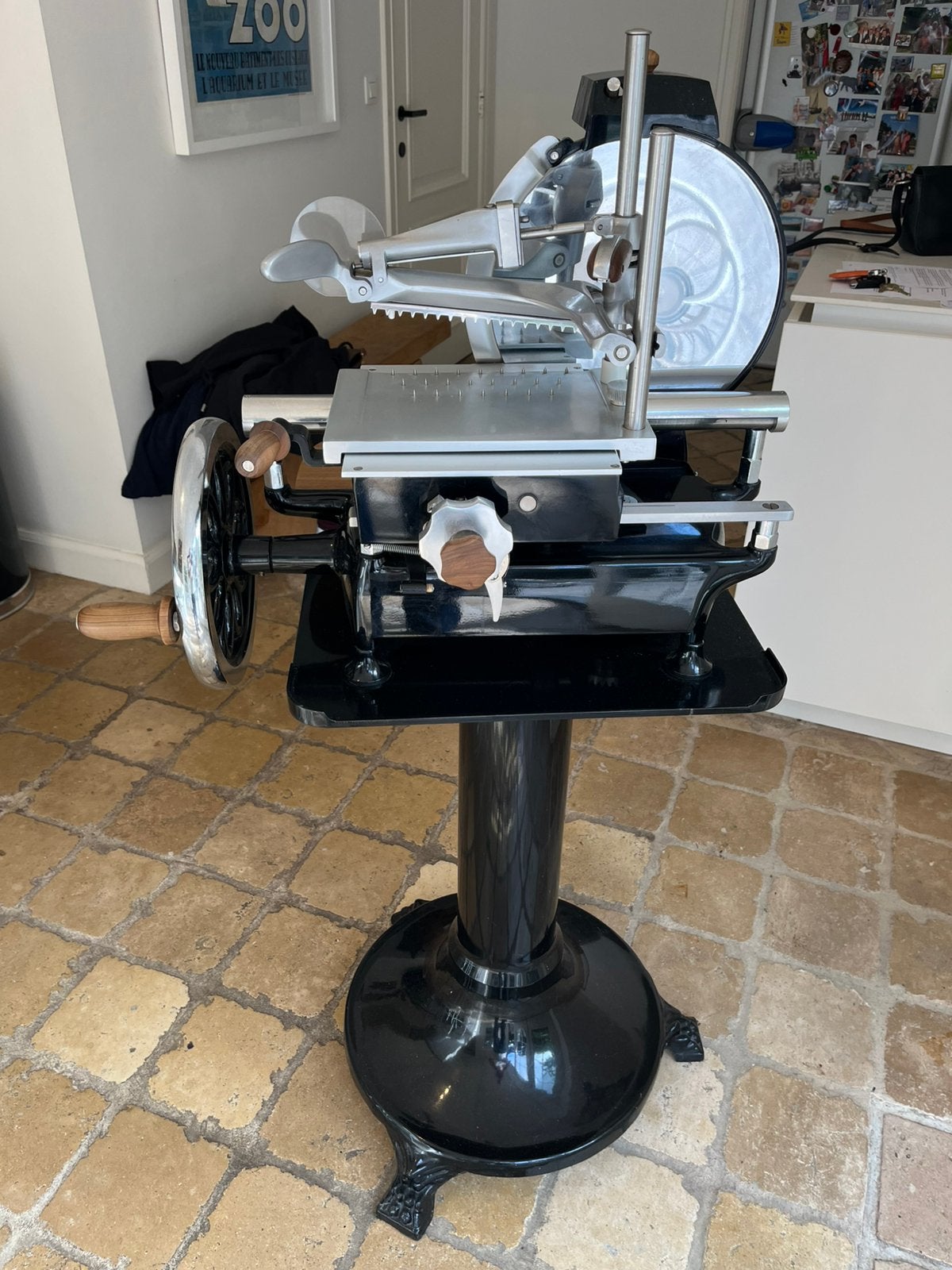 Iron (Berkel) snijmachine, Huis en Inrichting, Snijmachine, Ophalen