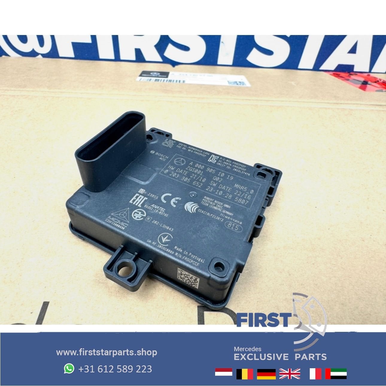 A0009051019 RADARSENSOR Mercedes W206 W290 W214 W254 W167 W2