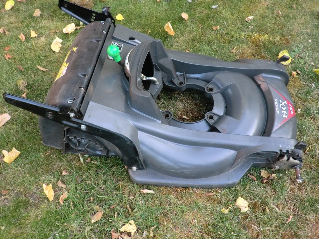 Honda HRX537  kunstof maaidek  zeer net, Tuin en Terras, Ophalen, Zo goed als nieuw, Overige soorten, Honda
