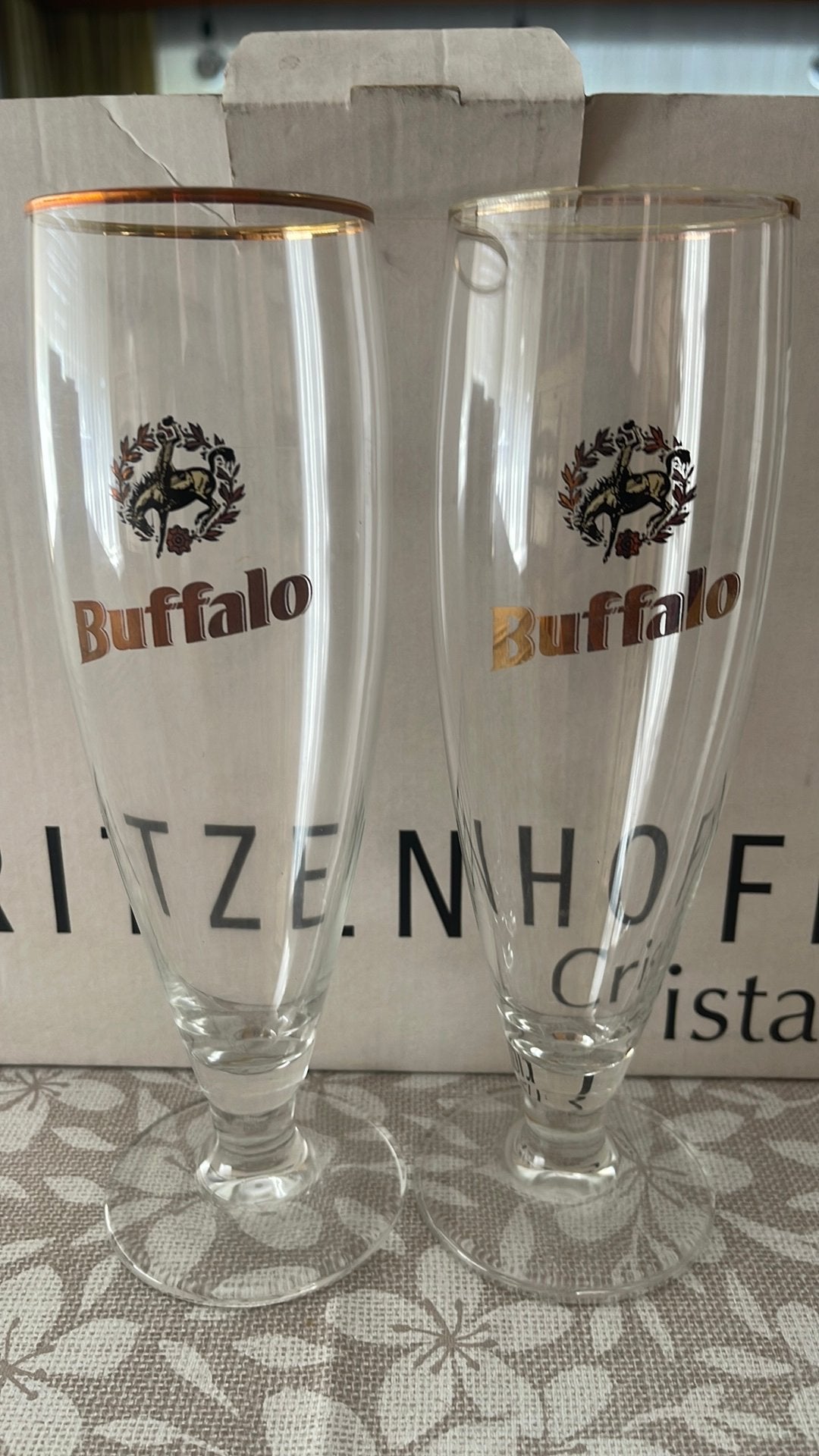 Glas buffalo, Verzamelen, Ophalen, Zo goed als nieuw