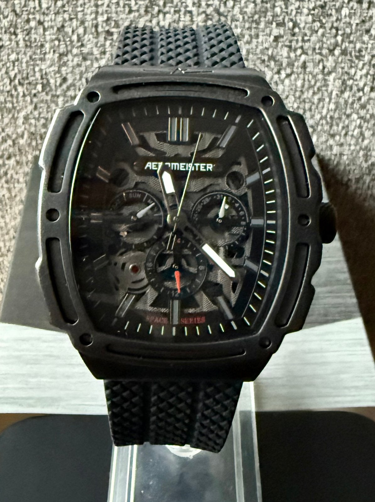 AEROMEISTER SPACE CHRONO VAUT499€ ! 💯%NEUF AVEC BOÎTE !, Enlèvement ou Envoi, Neuf
