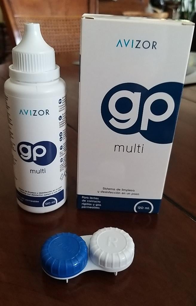 Lenzenvloeistof voor HARDE contactlenzen GP Multi All-In-One, Ophalen