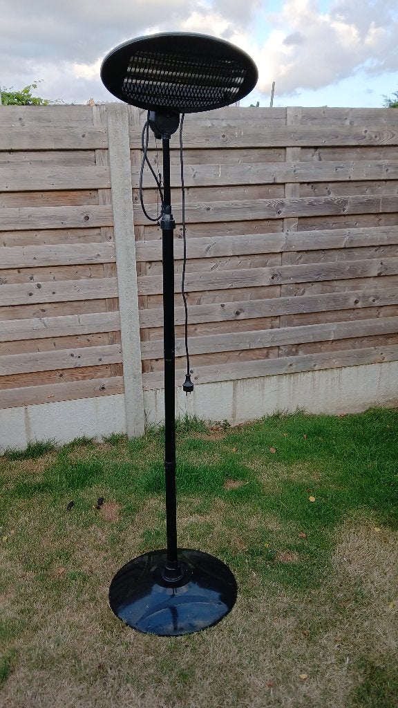 Terrasverwarmer, Ophalen