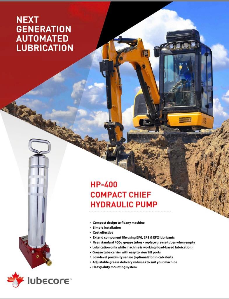 Automatische smering lubecore, Articles professionnels, Machines & Construction | Grues & Excavatrices, Enlèvement, Autres types