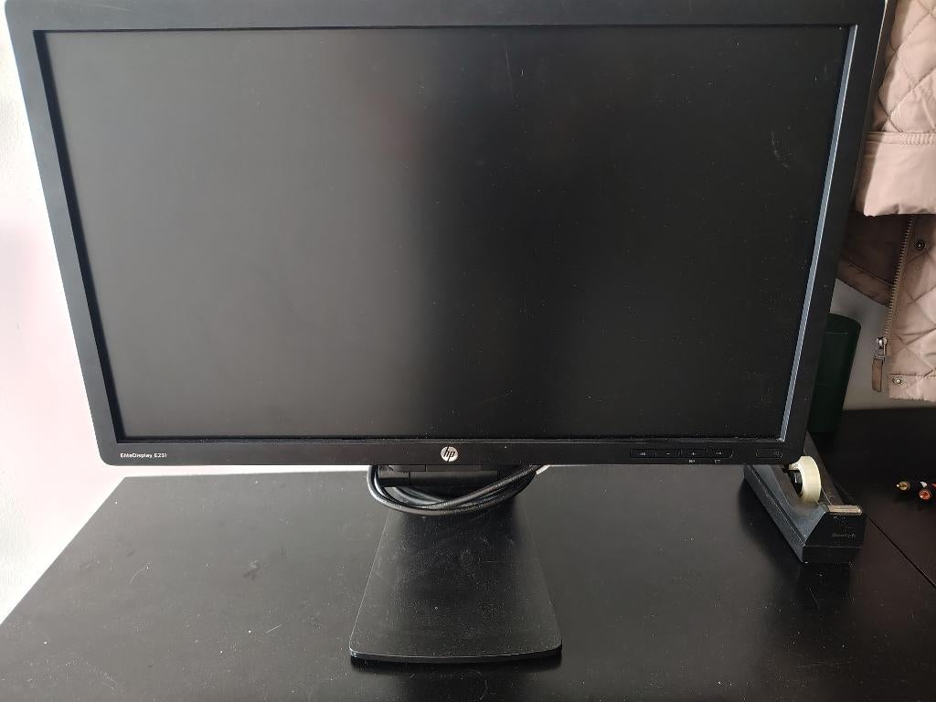 23 inch full hd - HP Elite display E231, Ophalen, Hp, 61 t/m 100 Hz, In hoogte verstelbaar