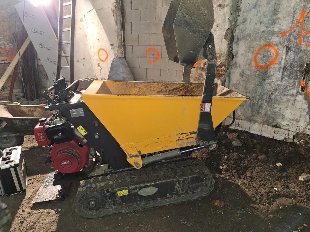 dumper 500kg hoogkipper, Ophalen, Dumper
