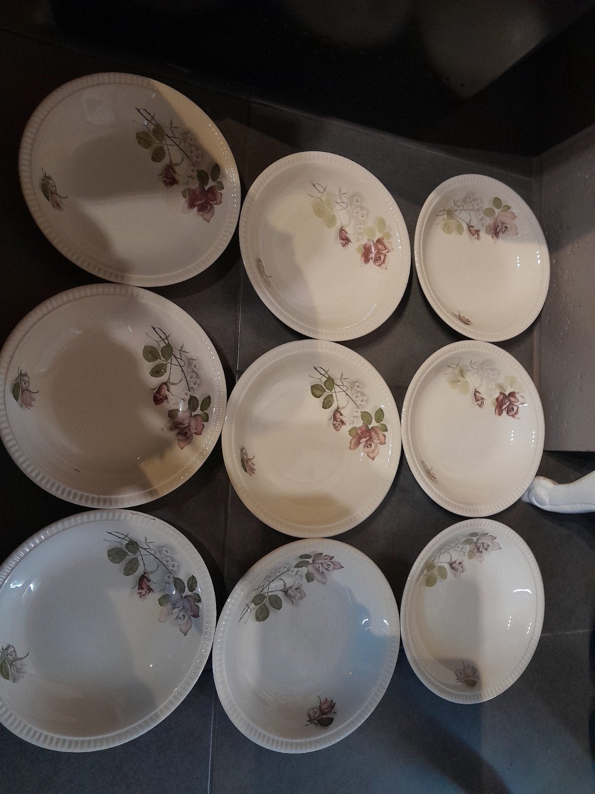 assiettes vintage boch, Enlèvement