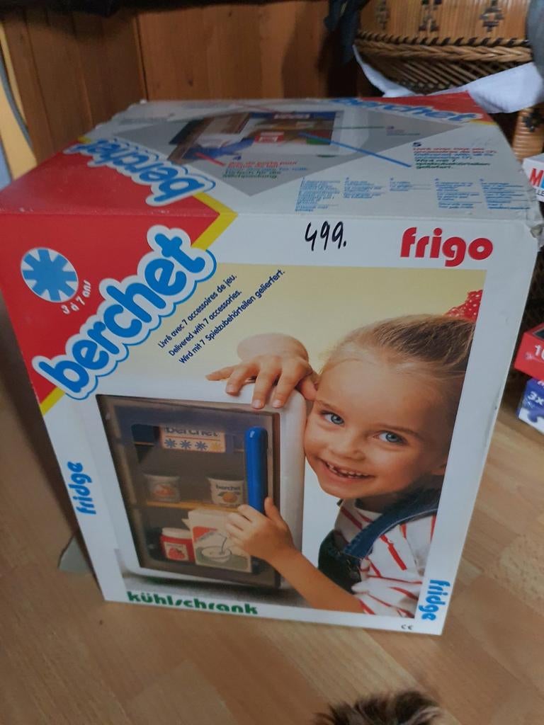 Vintage 80s berchet speelfrigo, Ophalen