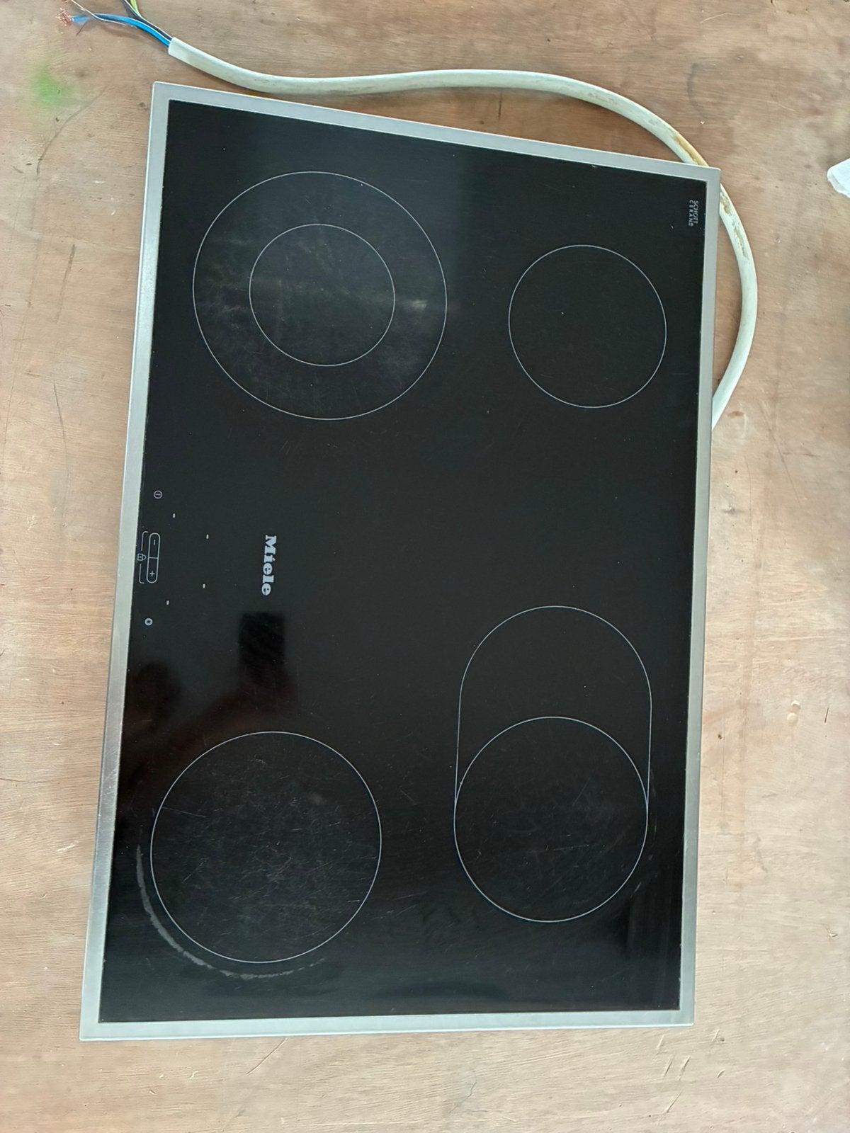 Kookplaat ( miele ), Elektronische apparatuur, Ophalen, Zo goed als nieuw, Elektrisch, 4 kookzones