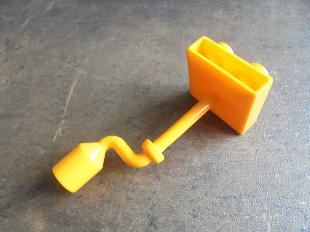 Lego Duplo Crank Handle (zie foto's), Enlèvement ou Envoi, Utilisé, Briques en vrac, Duplo