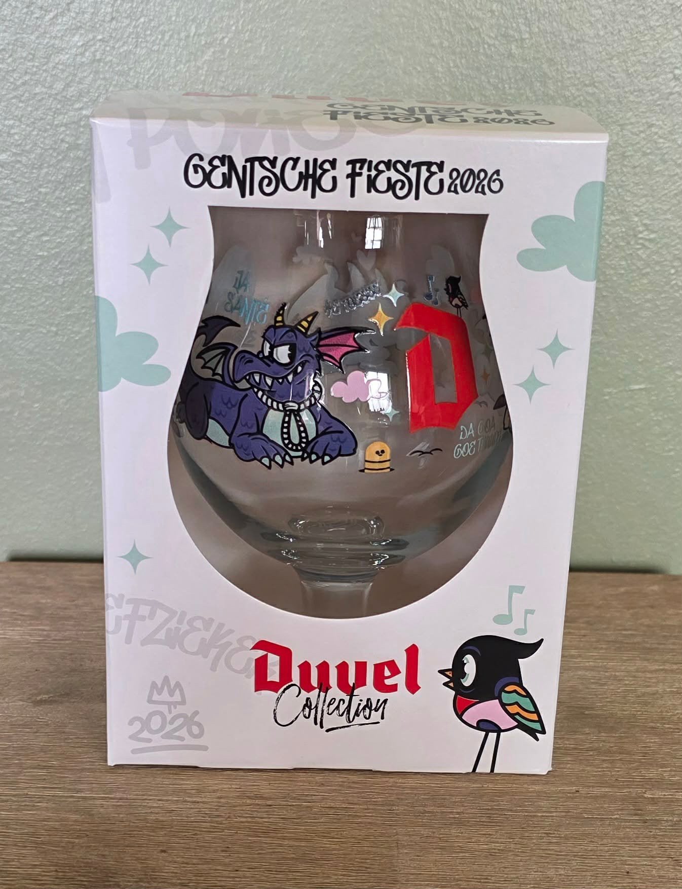 duvelglas gentse feesten, Ophalen, Nieuw, Duvel