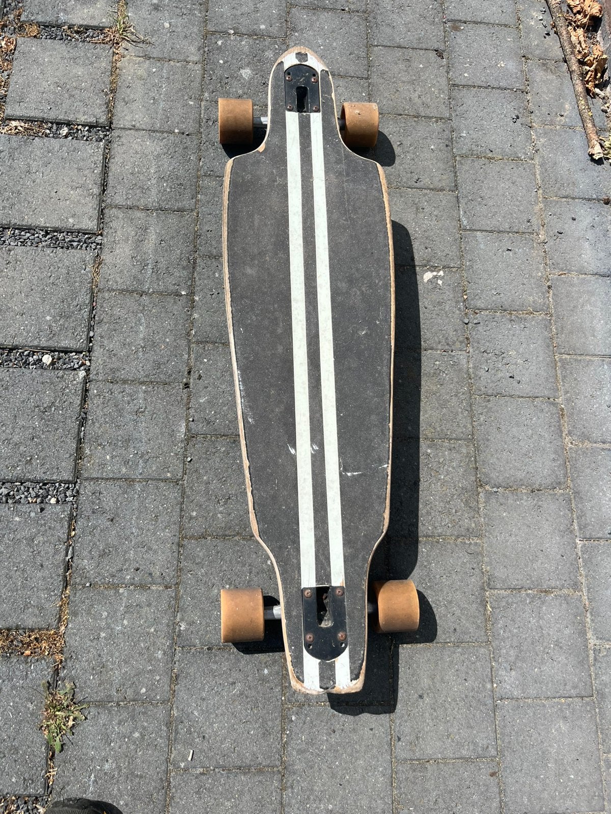 Longboard skateboard, Sport en Fitness, Skateboarden, Ophalen, Zo goed als nieuw, Skateboard, Longboard