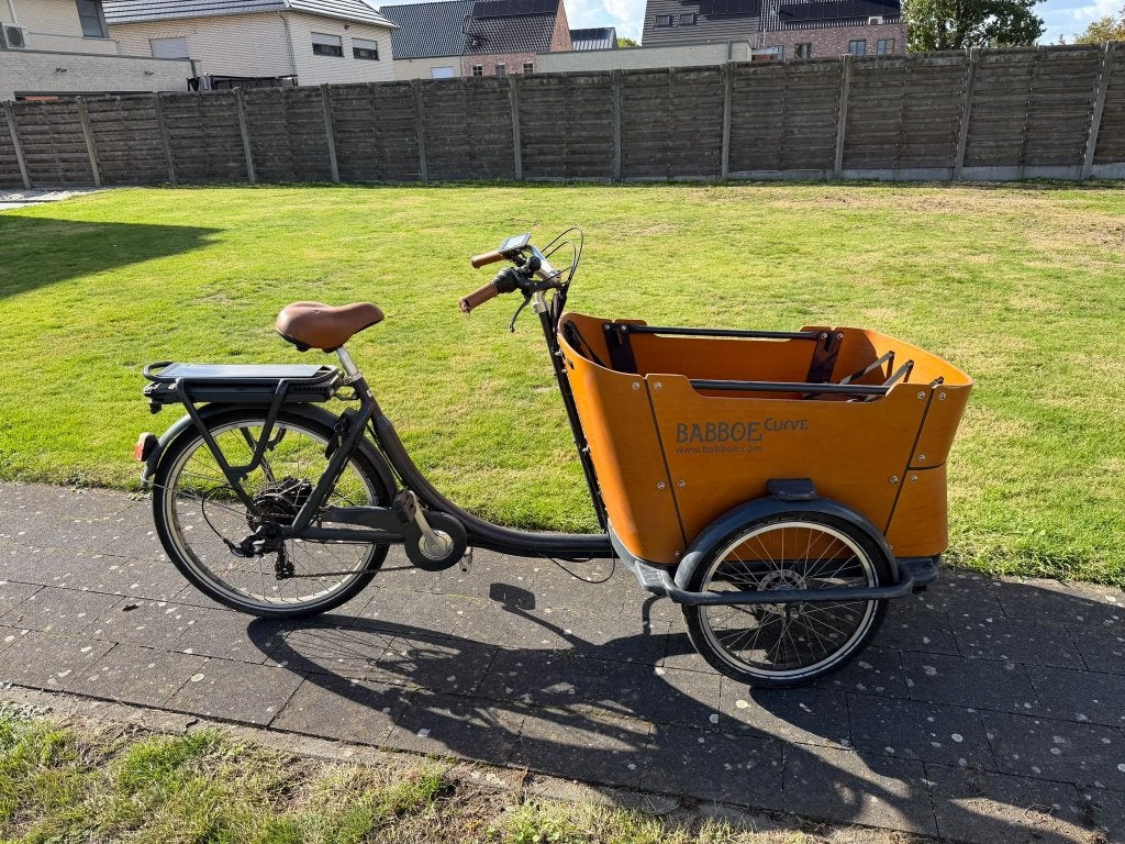 Elektrische bakfiets, 4 kinderen of meer, Gebruikt, Elektrisch, Schijfrem