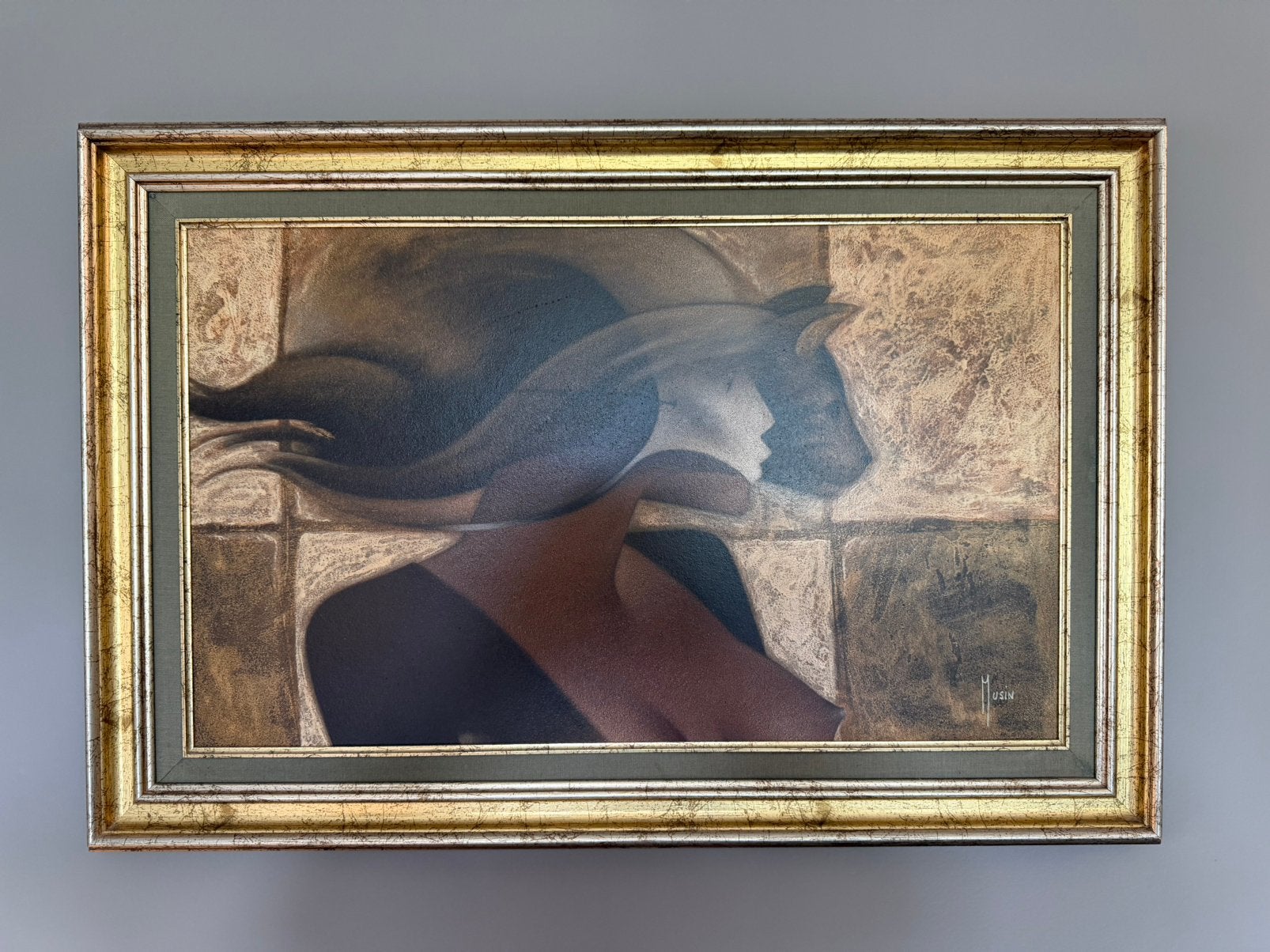 Maurice MUSIN – Peinture - Tableau, Enlèvement, Œuvre originale, Panneau