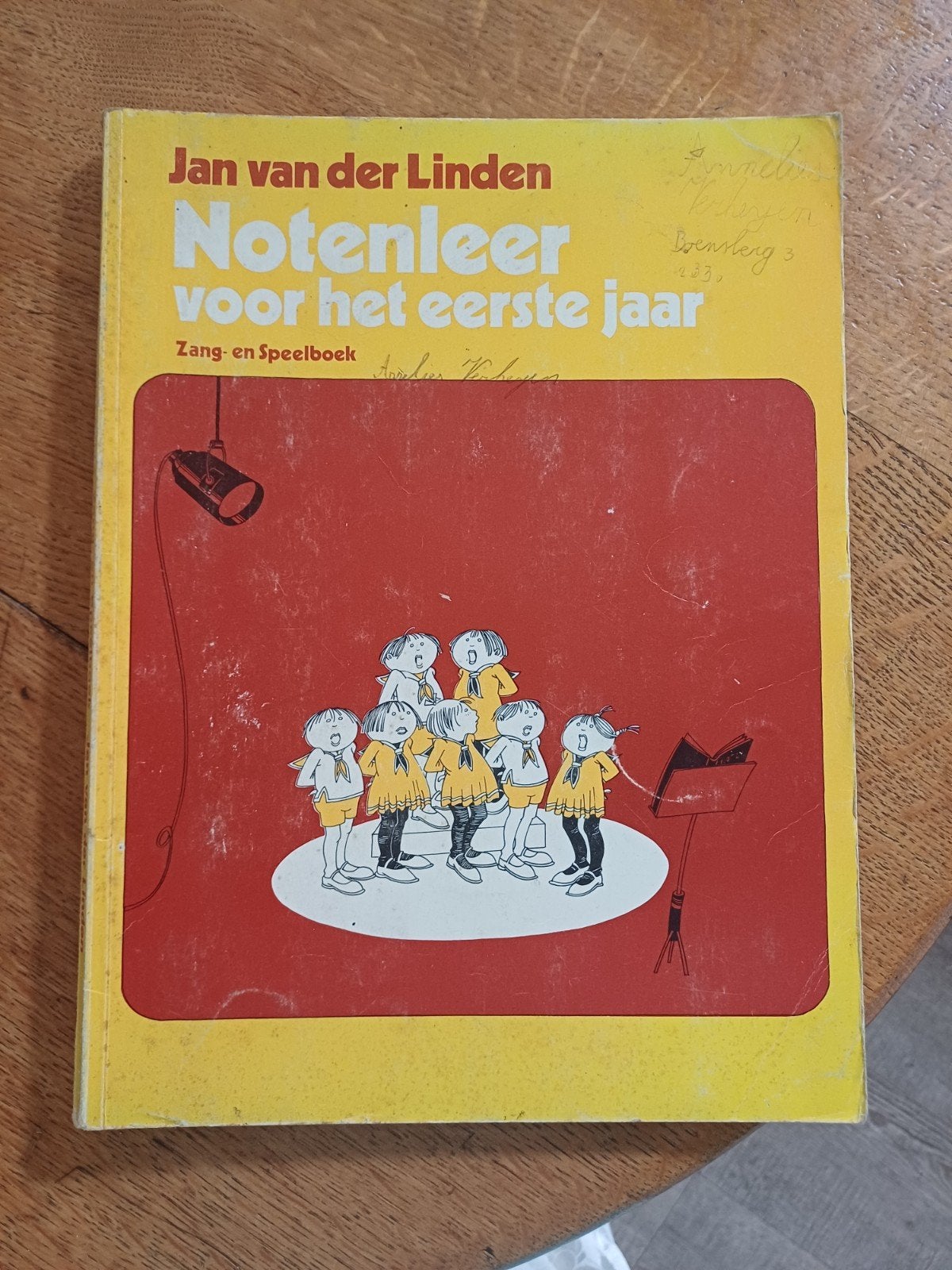 Notenleerboek, Ophalen