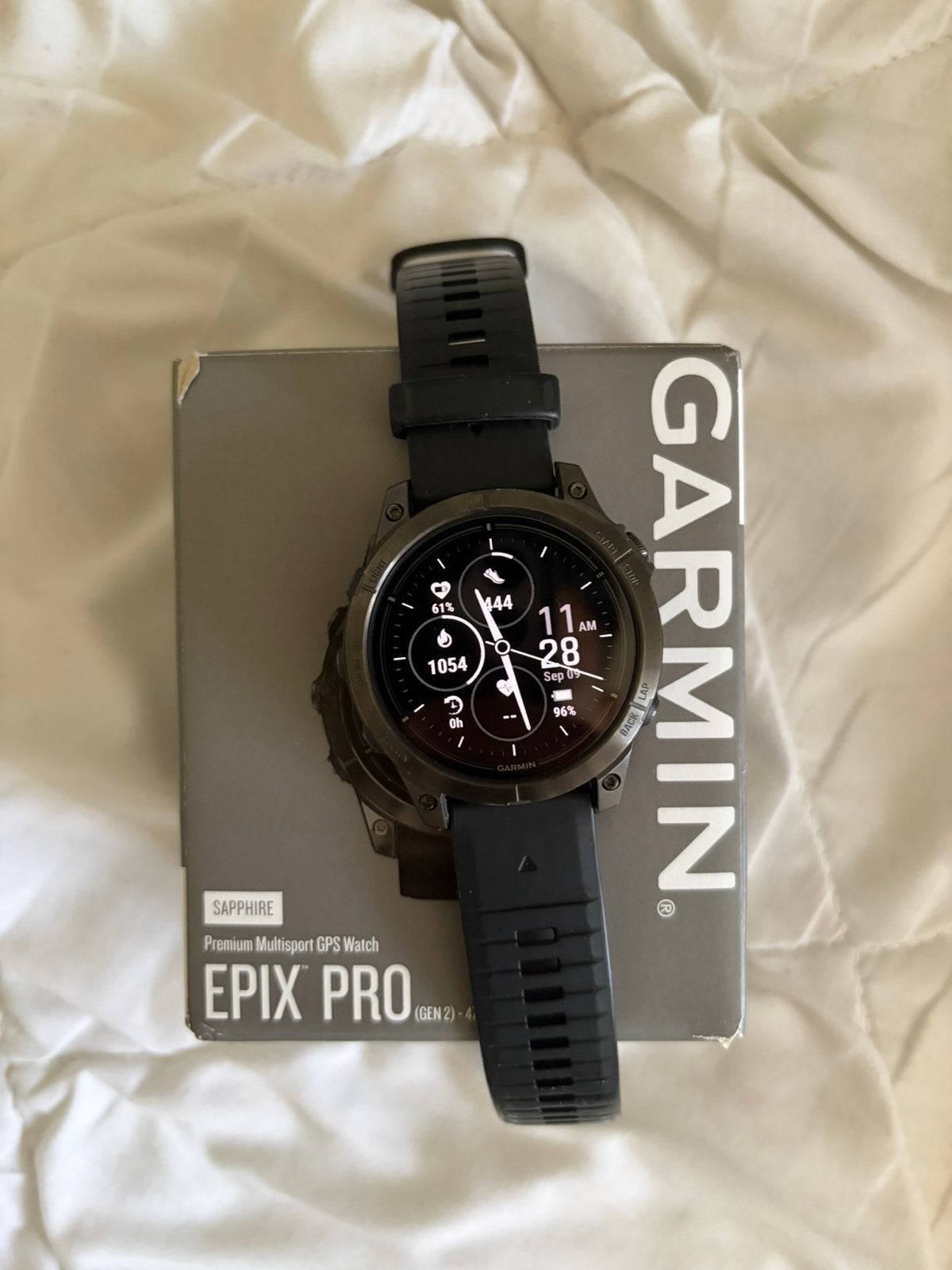 Garmin Epix Pro gen 2 47 mm, Bijoux, Sacs & Beauté, Montres de sport, Enlèvement, Comme neuf