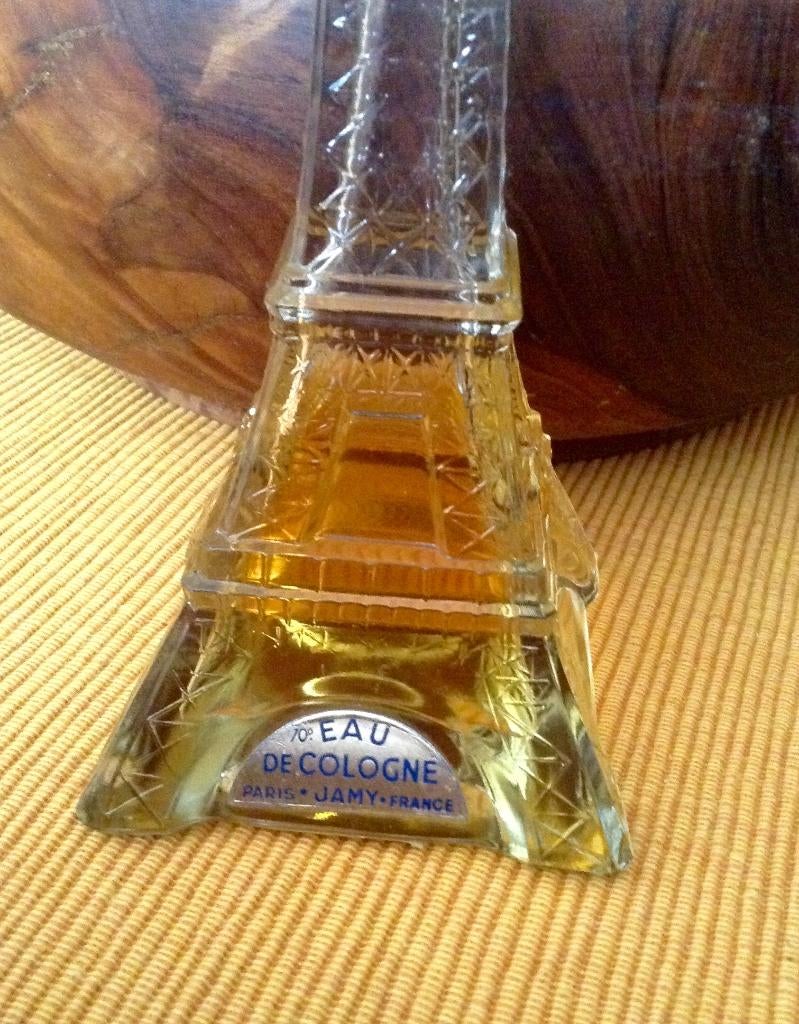 Bouteille Eau De Cologne Tour Eiffel Vintage Jamy Paris, Enlèvement ou Envoi, Utilisé, Bouteille de parfum