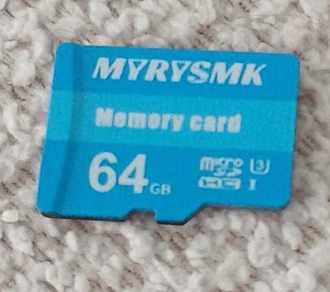 MYRYSMK 64 GB Micro SD Kaartje, TV, Hi-fi & Vidéo, Photo | Cartes mémoire, Envoi, Utilisé, MicroSD, 64 GB