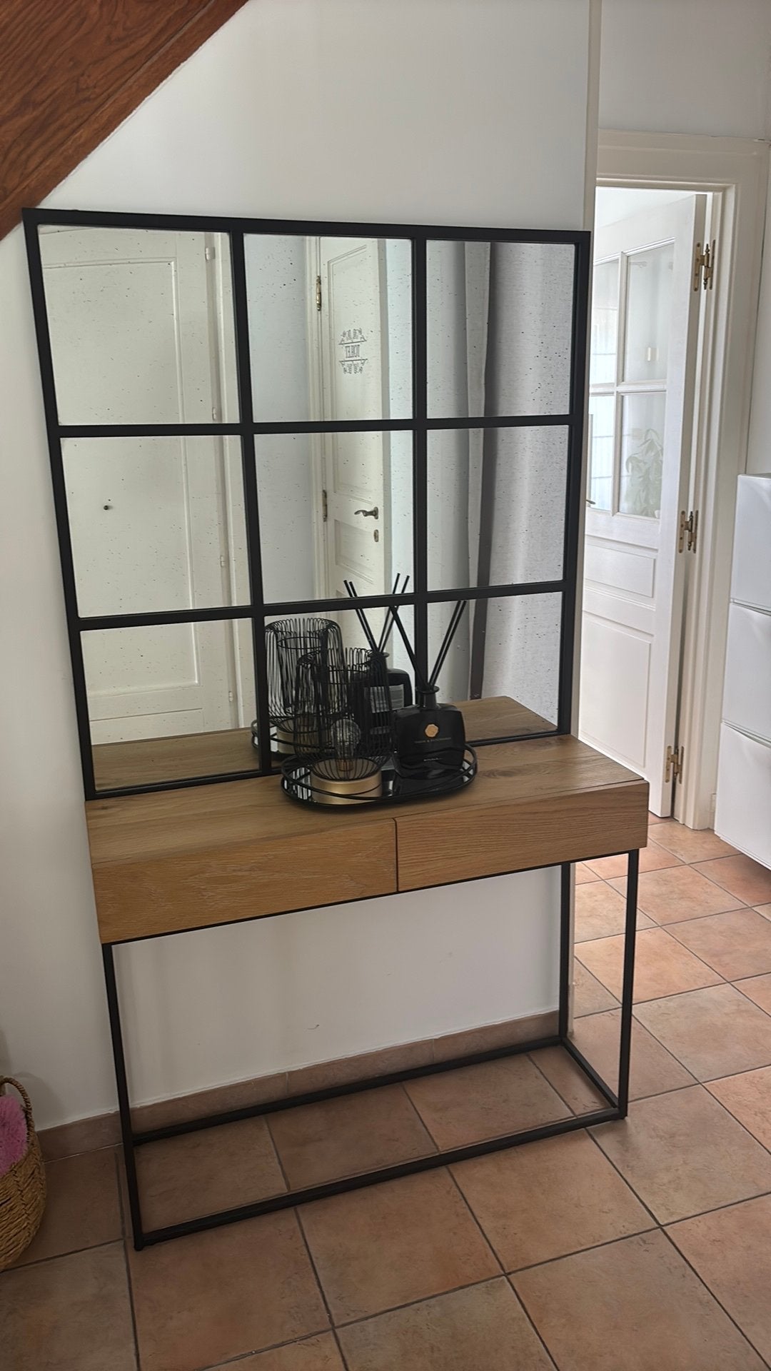 Commode avec miroir, Enlèvement ou Envoi, Comme neuf