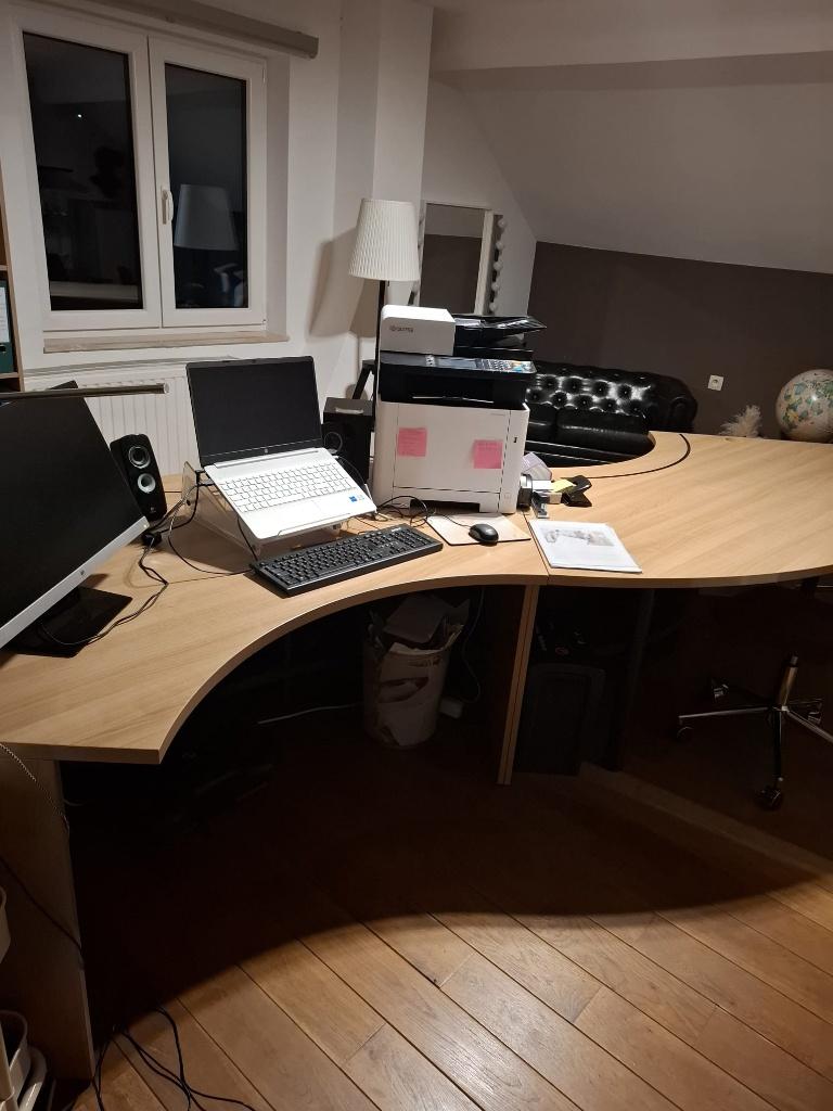 Un Bureau, Huis en Inrichting, Bureaustoelen, Ophalen, Zo goed als nieuw, Beige