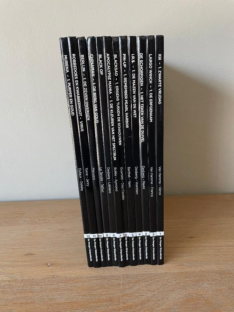 Stripcollectie De Morgen, nieuwstaat, Boeken, Complete serie of reeks, Ophalen, Zo goed als nieuw