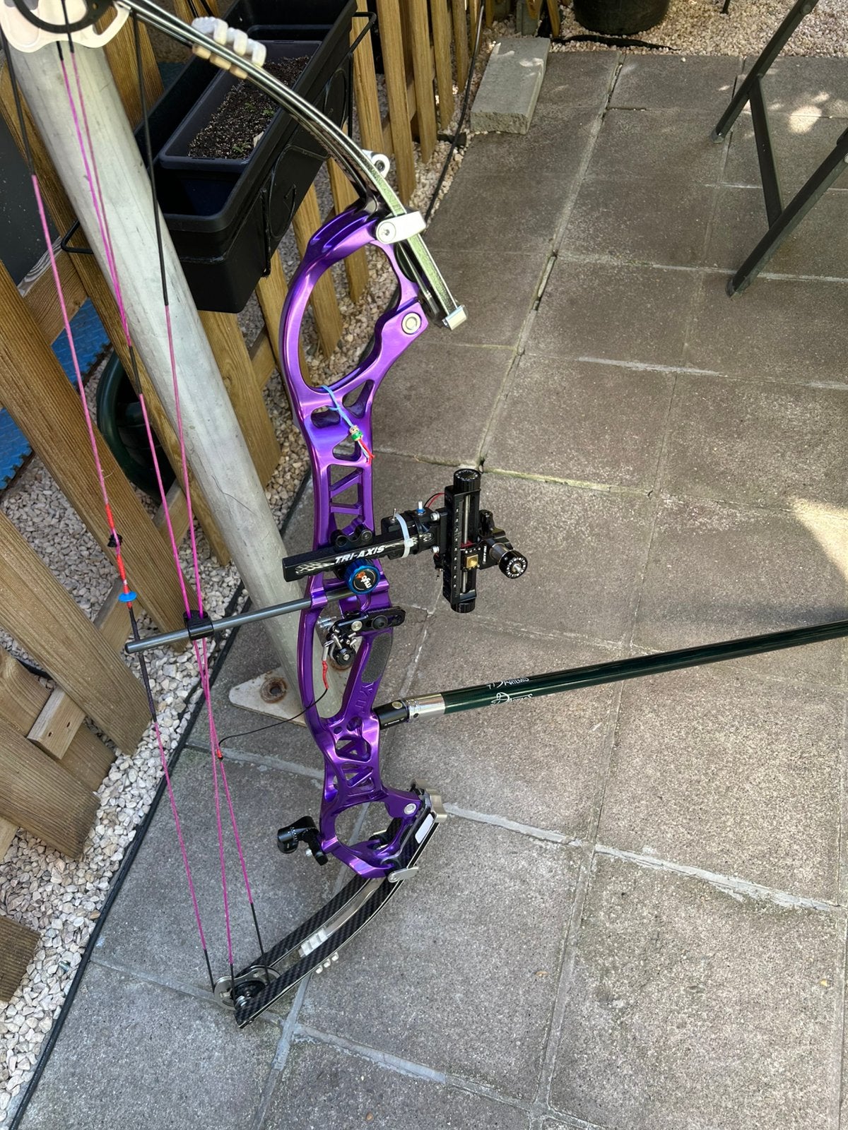 Hoyt pro comp elite xl rechtse boog, Sport en Fitness, Handboogschieten, Ophalen, Gebruikt