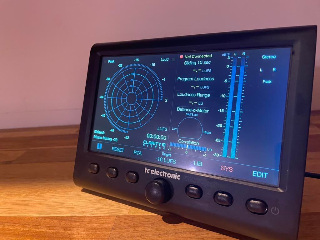 T.c. Electronics clarity m, Ophalen of Verzenden, Zo goed als nieuw