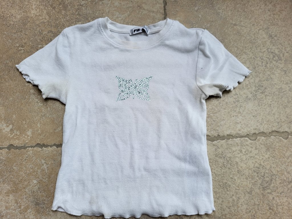 GRATIS Mooie topje mt smal (zie foto's), Wit, Ophalen of Verzenden, Korte mouw, Maat 36 (S)