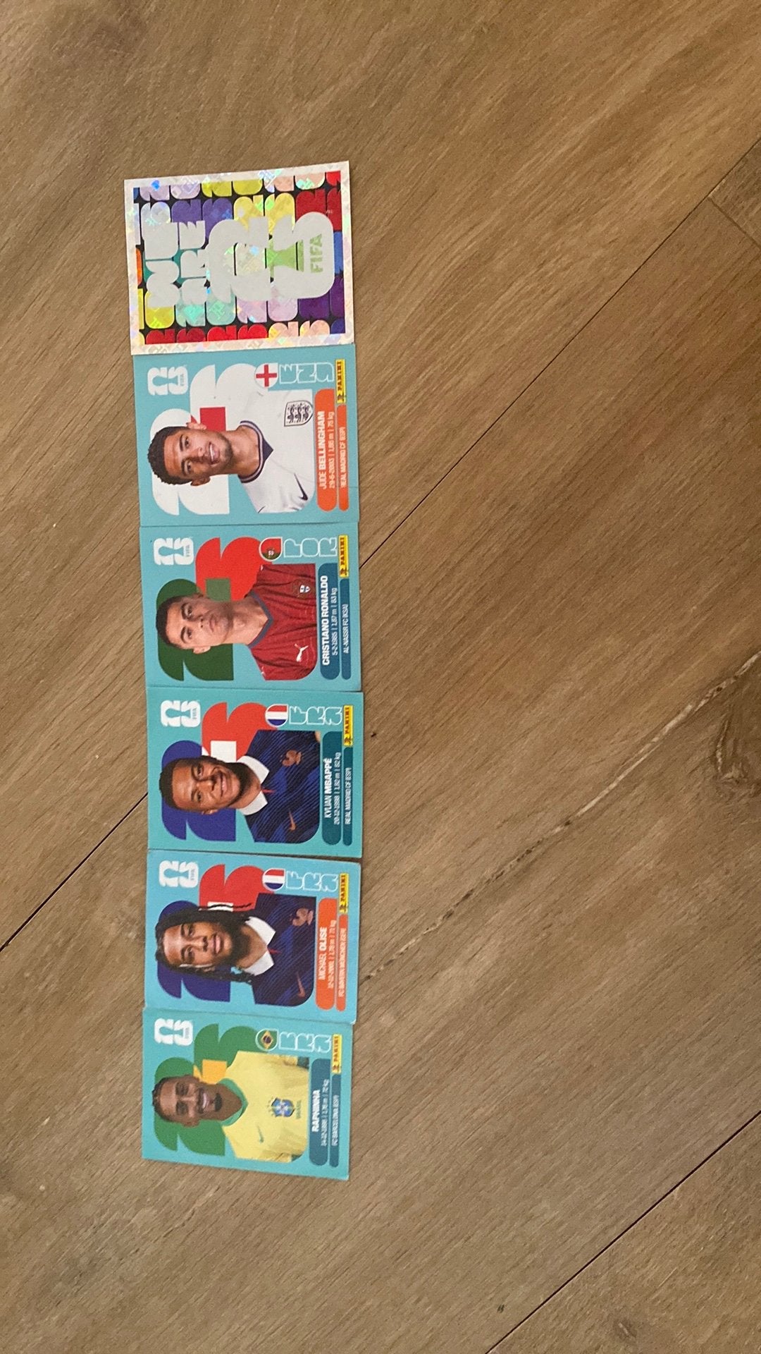 Voetbalkaarten, Verzenden, Zo goed als nieuw