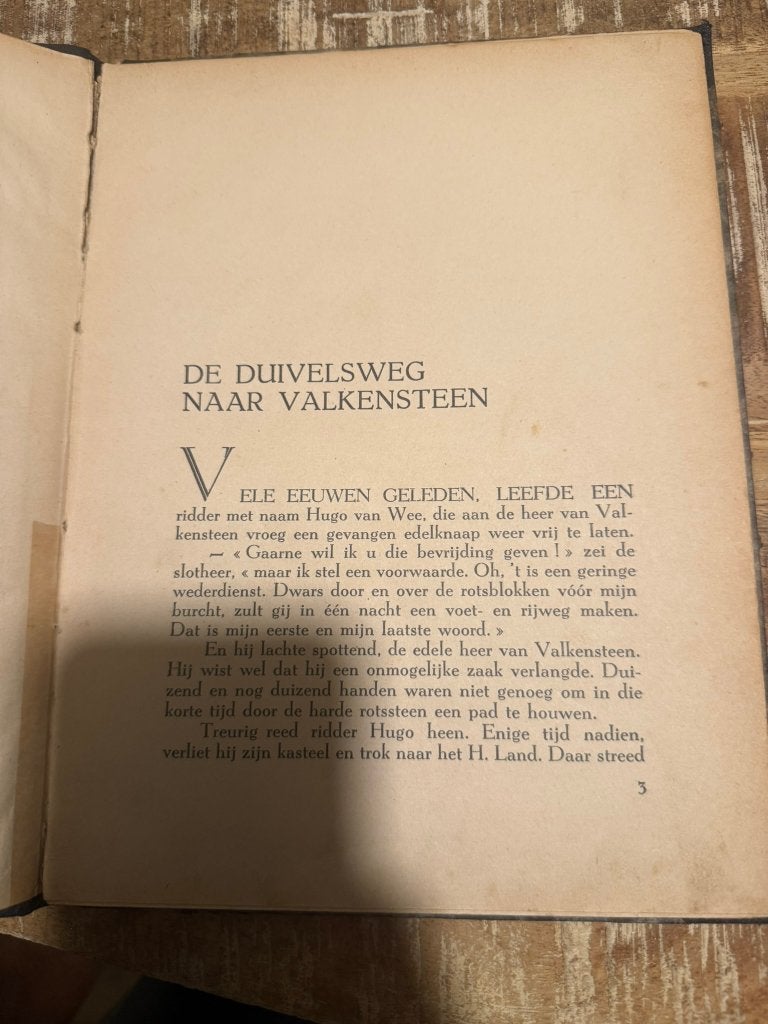 De Duivelsweg naar Valkensteen - L. Bechstein, Boeken, Ophalen of Verzenden, Gelezen, L. Bechstein, Fictie algemeen