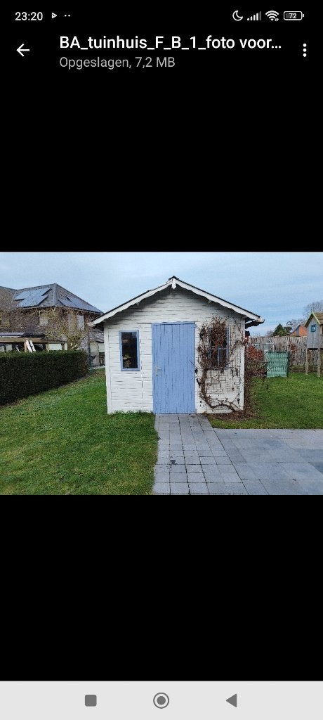 Tuinhuis 3  6 m – te koop, Ophalen, Tuinhuis, 2 ramen, 500 cm of meer