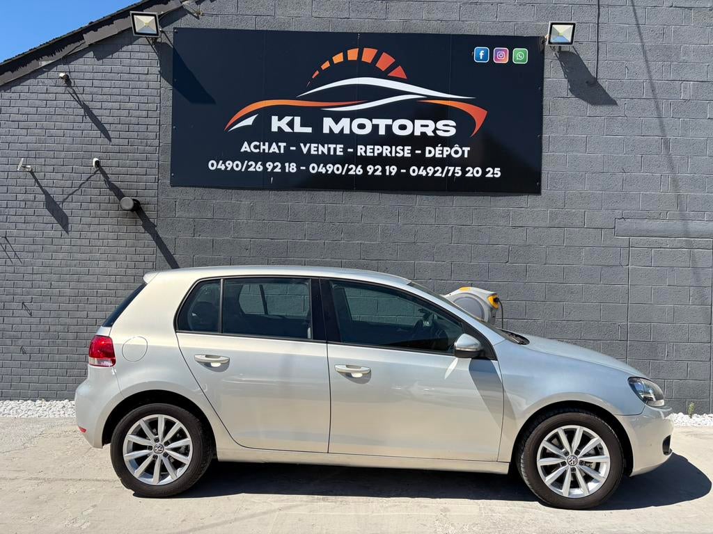 VW GOLF 6 ESSENCE 1.4TSI 118 000KM CARPASS 2009 CT OK, Auto's, Voorwielaandrijving, Euro 5, Stof, Beige
