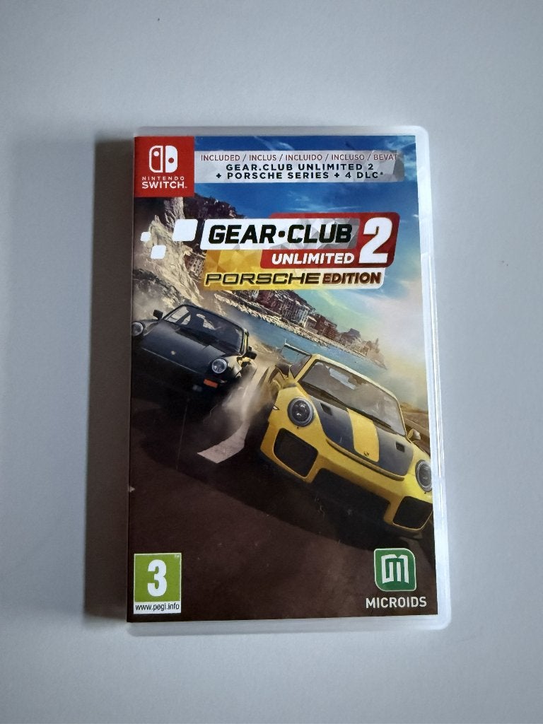 Gear.Club Unlimited 2 Porsche Edition – Nintendo Switch, Enlèvement ou Envoi, Comme neuf, Simulation, À partir de 7 ans